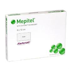 Mepitel 8x10cm zachte dubbelzijdige wondcontactlaag Artikel foto