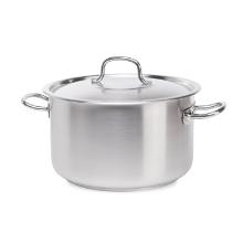 Kookpan met deksel middelhoog 10,2ltr rvs Profijt Artikel foto