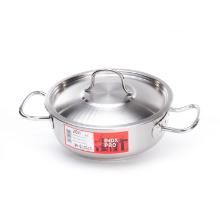 Kookpan met deksel laag 2,5ltr rvs Profijt Artikel foto