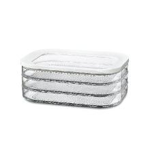 Vleeswarendoos modula 3-delig 540ml transparant/wit san Mepal Artikel foto