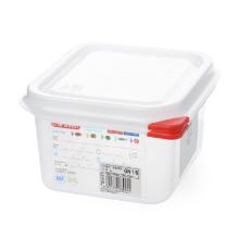 Doos vershoud met deksel 1/6 gastronorm 1,7ltr 176x162x100mm pp Araven Artikel foto