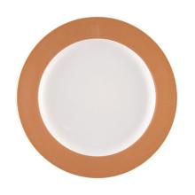 Bord plat Meran 170mm wit dekor caramel Seltmann Artikel foto