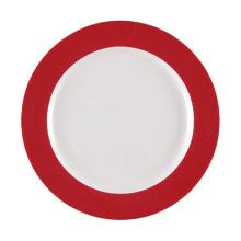 Bord plat Meran 170mm wit dekor robijnrood Seltmann Artikel foto