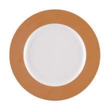 Bord plat Meran 230mm wit dekor caramel Seltmann Artikel foto