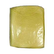 Isolatiejas non woven geel met tricot manchet maat M Artikel foto