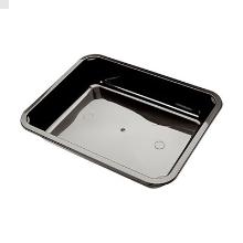 Schaal catering 750ml 208x145x35mm pp zwart rechthoek Artikel foto