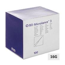 BD Microlance3 injectienaald 16G 1,6x40mm wit Artikel foto