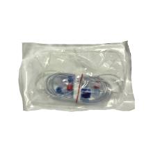 xtrans Drukmeetset, veneus, doorlusset, 3-wegkraan, blauw 180 cm Artikel foto