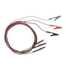 Natus alligator clip lead wire zwart groen rood Artikel foto