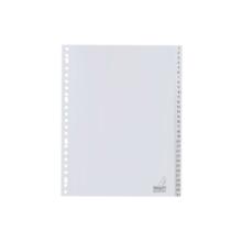 Lyreco tabbladen A4 11-gaats PP wit numeriek 1-31 31tabs Artikel foto