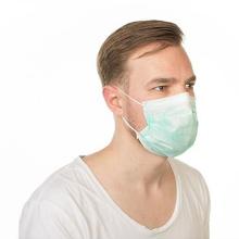 Molnlycke barrier mondmasker knooplinten type II groen Artikel foto
