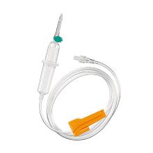 Flexicare spike belucht met naaldloze toegangsconnector Artikel foto
