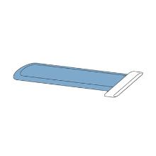 Barrier stockinette 22x75cm steriel blauw Artikel foto