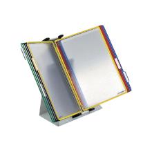 Tarifold tafelstatief displaysysteem metaal 10-panelen PVC 5-kleuren Artikel foto