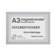 Magneetvenster A3 zilver Artikel foto