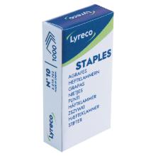 Lyreco nietjes nr.10 gegalvaniseerd 10vel Artikel foto