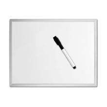 Whiteboard Desq magnetisch 30x40cm incl stift en bevestigingsmateriaal Artikel foto
