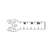 Stericut Sagittal standaard zaagblad 10x35x0.60mm Artikel foto