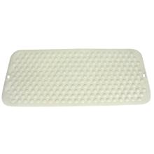 Badmat antislip rubber 34x74cm wit Artikel foto