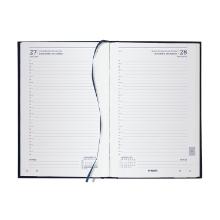 2027: Agenda bureau brepols saturnus 216 lima omslag 135x210mm zwart Artikel foto