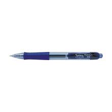 Lyreco premium intrekbare gel roller pen medium blauwe gel-inkt Artikel foto