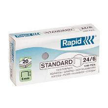 Rapid Nietjes standaard 24/6 gegalvaniseerd max 20vel Artikel foto