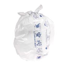 Afvalzak 70x110+14cm comfortwaste Wave Top Type C wit hdpe Artikel foto