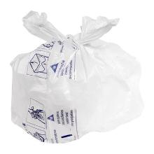 Afvalzak 60x70/80cm comfortwaste Wave Top Type D wit hdpe Artikel foto