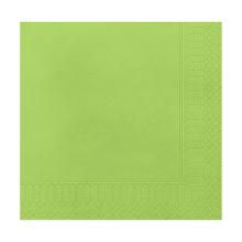 Servet lime 2 laags tissue 33x33cm Artikel foto