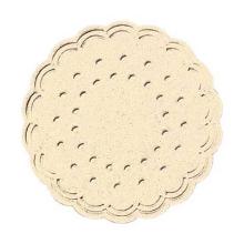 Duni druppelvanger 8 laags tissue diameter 75mm cream Artikel foto