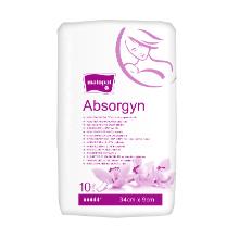 Absorgyn 34x9cm zonder barrièrelaag A10 kraam-/inlegverband Artikel foto