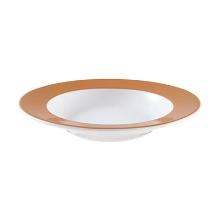 Bord diep Meran 230mm wit dekor caramel Seltmann Artikel foto