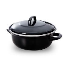 Braadpan met deksel 7,5ltr 360mm geemailleerd BK Artikel foto