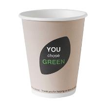 Beker eco thank you 240ml karton/pla Artikel foto