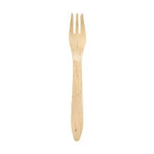 Vork dinner biopak 190mm gewaxt hout Artikel foto