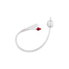 Folysil silicone Katheter Ch08 male straight 3ml 2-weg 30cm 2-ogen Artikel foto