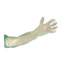 Handschoen veterinair groen LDPE maat universeel Artikel foto