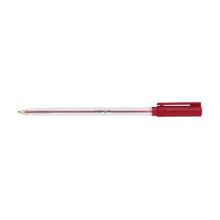 Micron balpen met dop medium rood Artikel foto