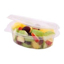 Bak met deksel 250ml 145x115x45mm rpet transparant Artikel foto