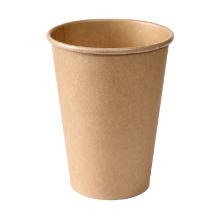 Koffiebeker biopak 210ml bruin karton/pla Artikel foto