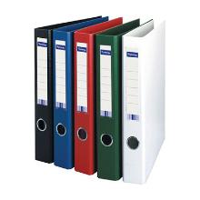 Lyreco ringband A4 4-rings 25mm PP blauw Artikel foto