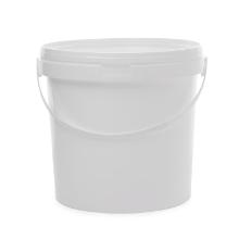 Emmer met deksel wit 10ltr Artikel foto
