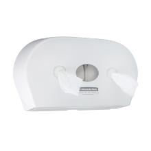 Kimberly Clark aquarius dispenser toiletpapier mini centerfeed 2 rollen wit Artikel foto