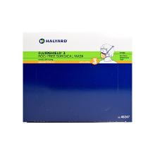 Halyard mondmasker fluidshield antifog gezichtscherm strikbandjes IIR orange Artikel foto