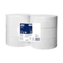 Tork toiletpapier jumbo 1 laags tissue 94x200mm 500m/rol 2500vel T1 universal Artikel foto