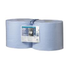 Tork poetsrol W2 3 laags 235x340mm x119m blauw premium Artikel foto