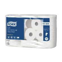 Tork toiletpapier 2 laags tissue 94x125mm 50m/rol 400vel T4 premium Artikel foto