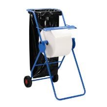 Kimberly Clark professional dispenser poetsrol mobiel vloer standaard blauw Artikel foto