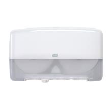 Tork dispenser toiletpapier elevation mini jumbo twin T2 wit Artikel foto