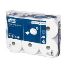 Tork toiletpapier 2 laags tissue 134x180mm 207m/rol 1150vel T8 smartone advanced Artikel foto